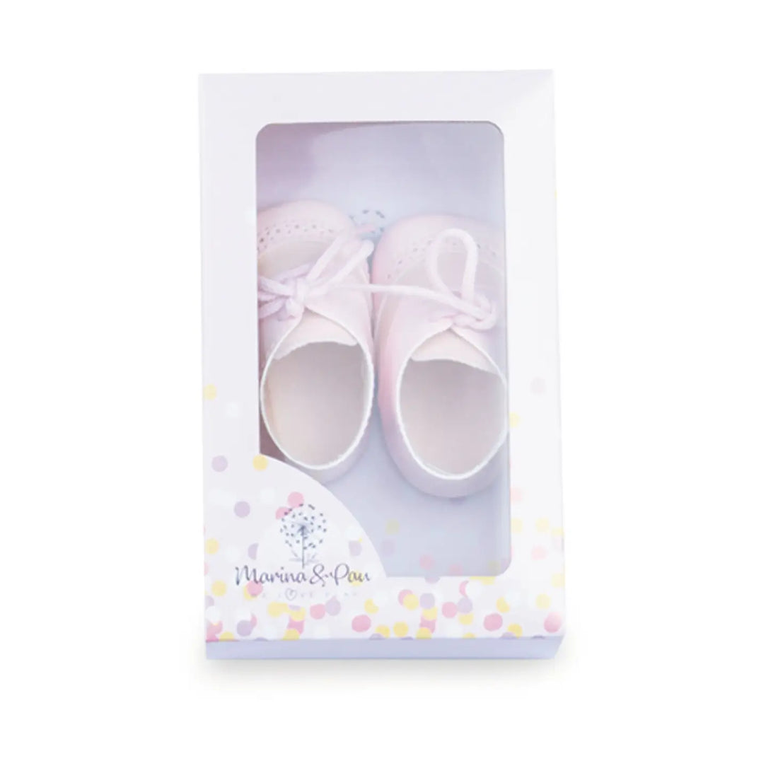 Doll Shoes Newborn Pastel Pink