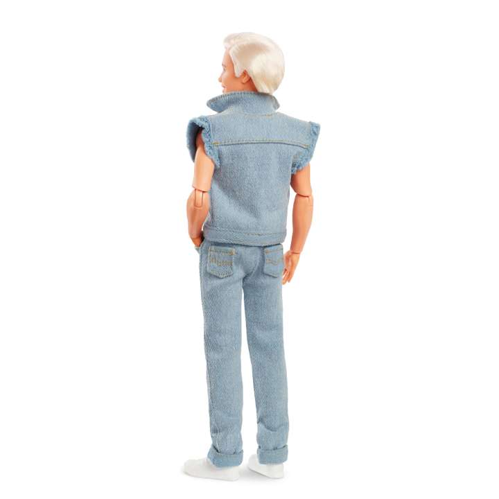 Barbie the Movie Collectible Ken Doll Wearing Denim Matching Set - Dolls and Accessories