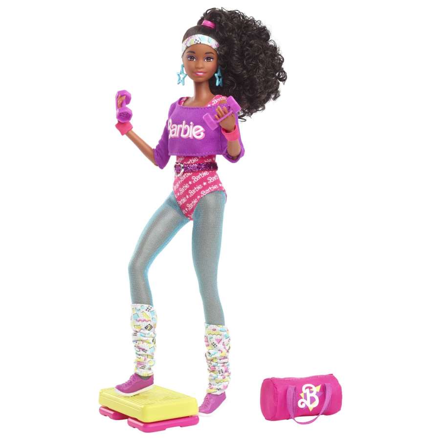 Barbie Signature Rewind Working Out Doll - Dolls and Accessories