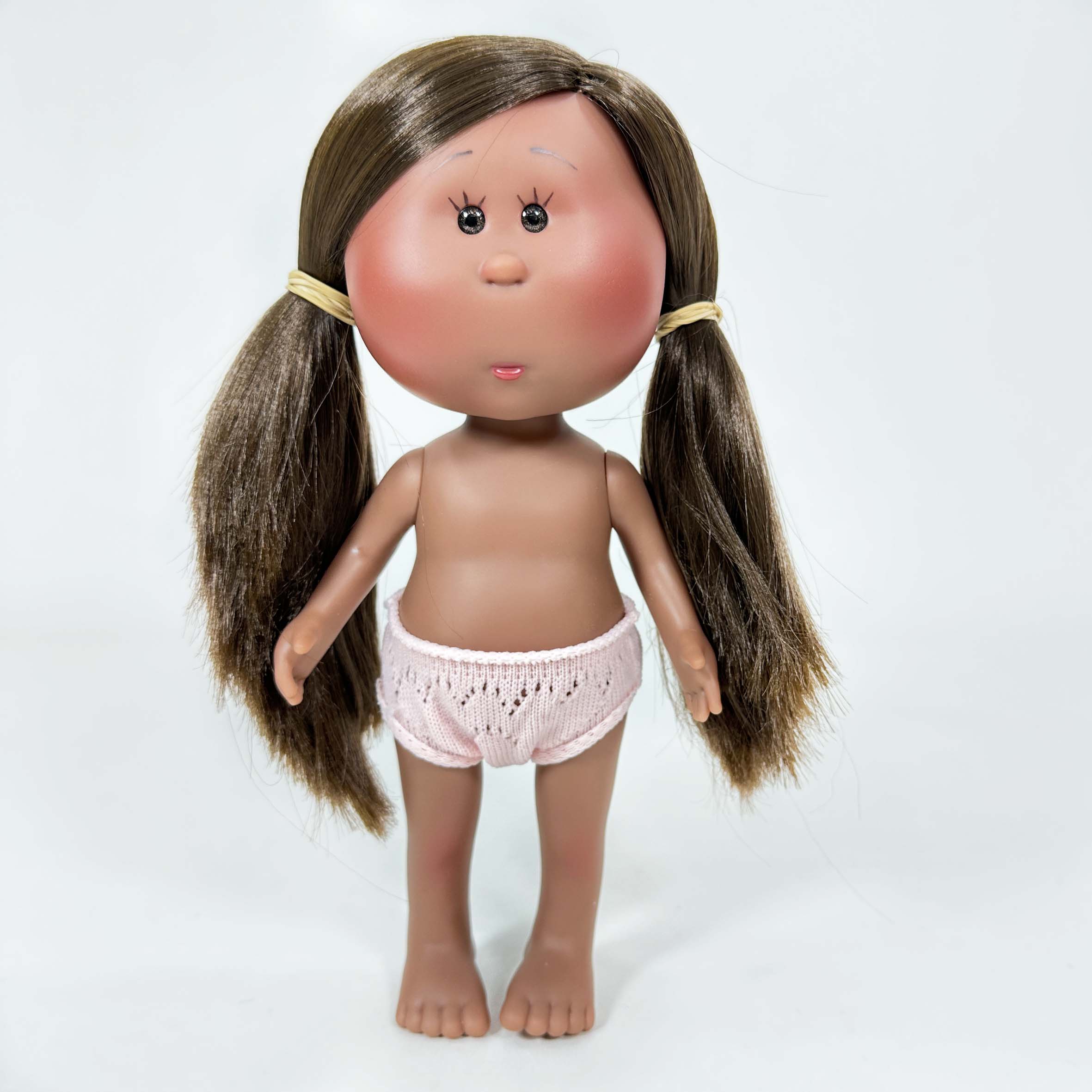 Handcrafted Little Mia Doll to dress mixed (3199_06) by Nines D&