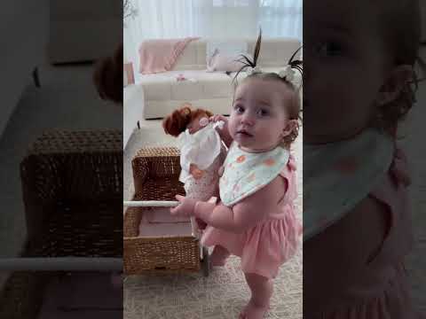 Handcrafted Little DouDou Susi Baby Doll (3940) by Nines D&