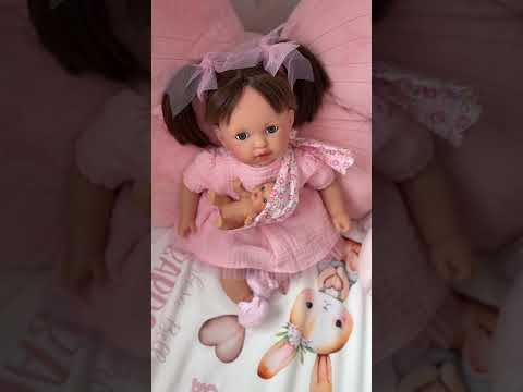 Handcrafted Baby Doll Blonde Alex with Baby by Nines d&