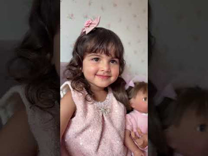 Handcrafted Baby Doll Blonde Alex with Baby by Nines d&