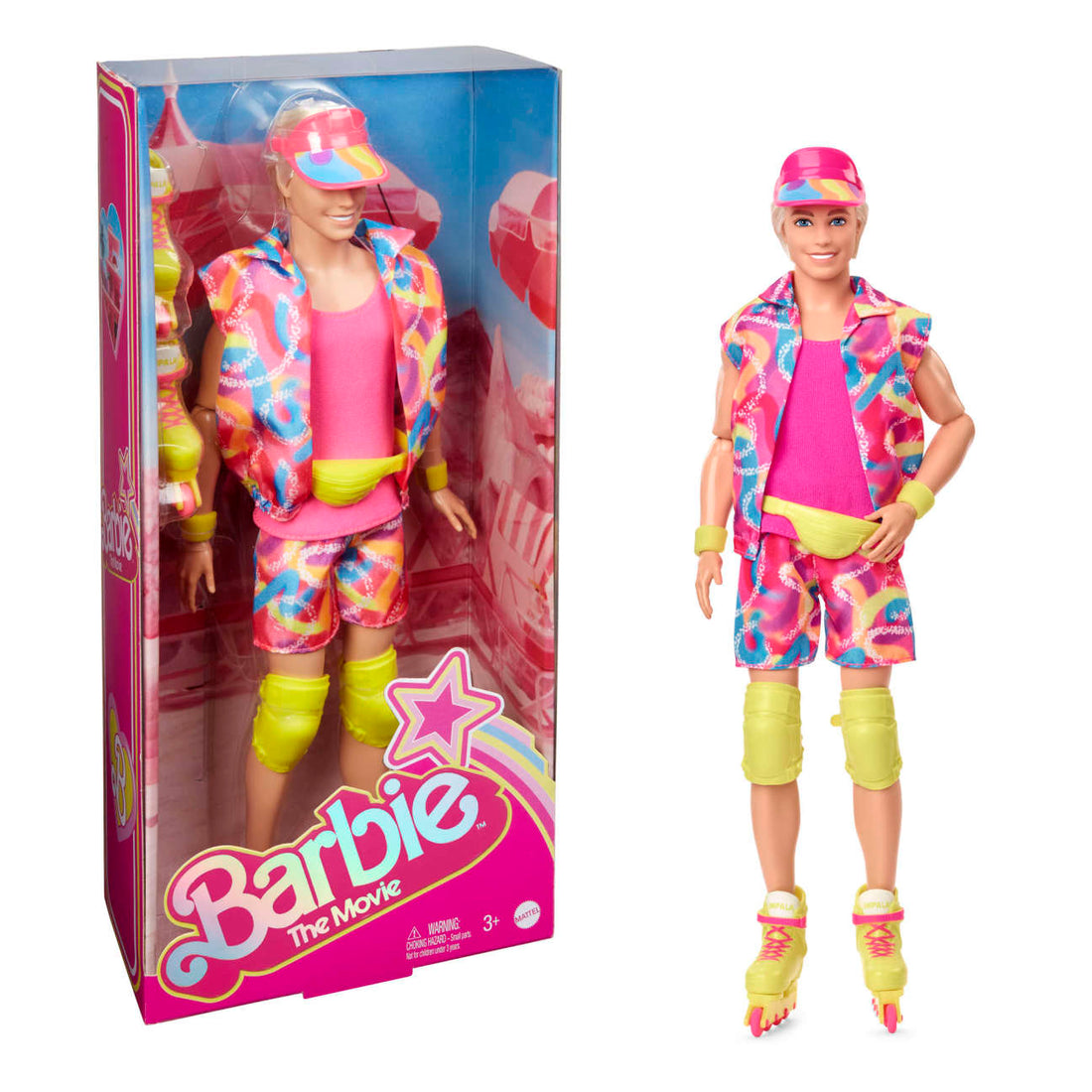 Barbie the Movie Collectible Ken Doll In Inline Skating Outfit - Dolls and Accessories